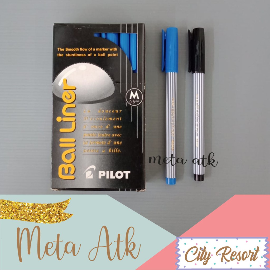 

Pulpen Pilot Ball Liner 0,8mm 1pc