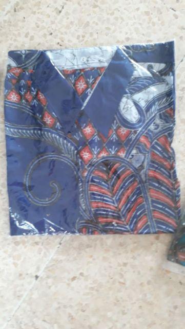 Batik Pria Kemeja Batik Slim Fit Modern Lengan Panjang Corak Motif Unik Luigi Batani - Lb 438