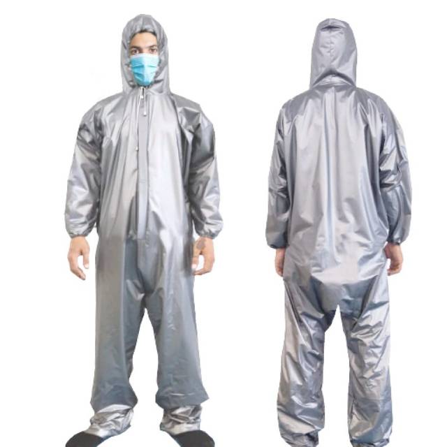 Jual Baju APD hazmat waterproof alat pelindung diri protection suit ...