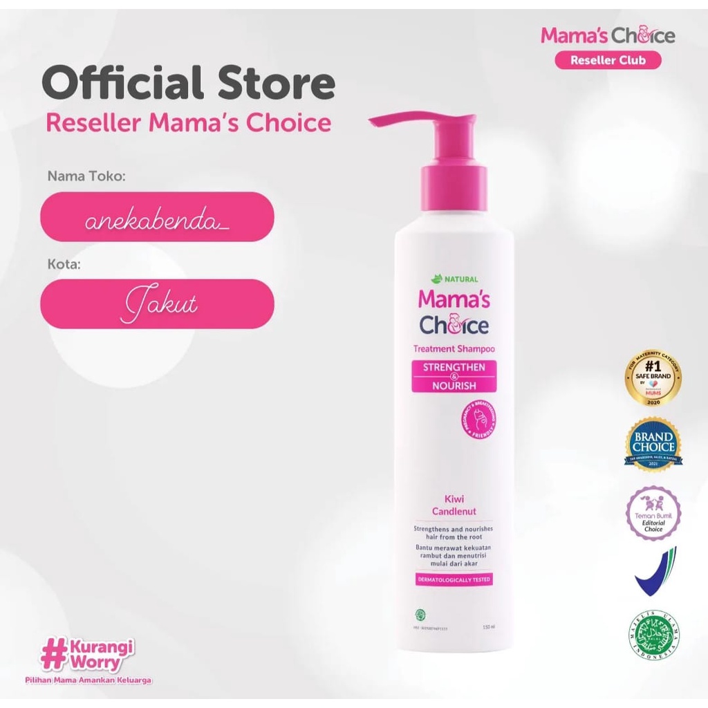 MAMA'S CHOICE TREATMENT SHAMPOO ANTI RONTOK