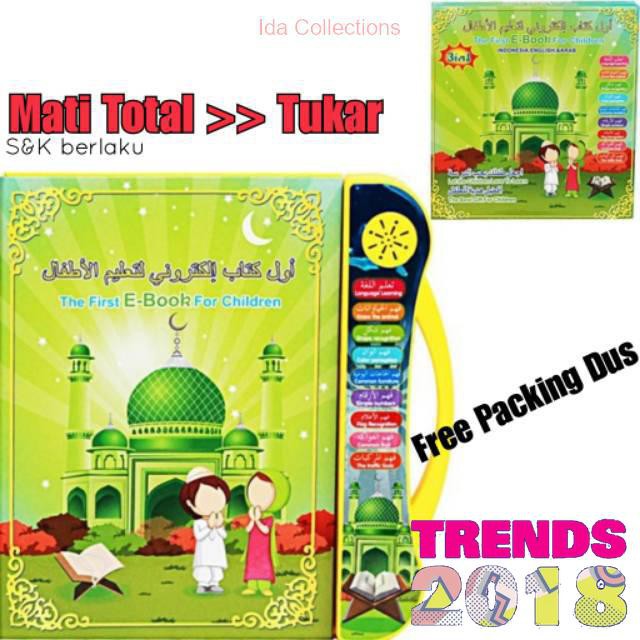 Edukatif Toys Anak | * FRee Ongkir Shopee * Ebook Muslim 3 Bahasa / 4 Bahasa Inggris Arab Indonesia