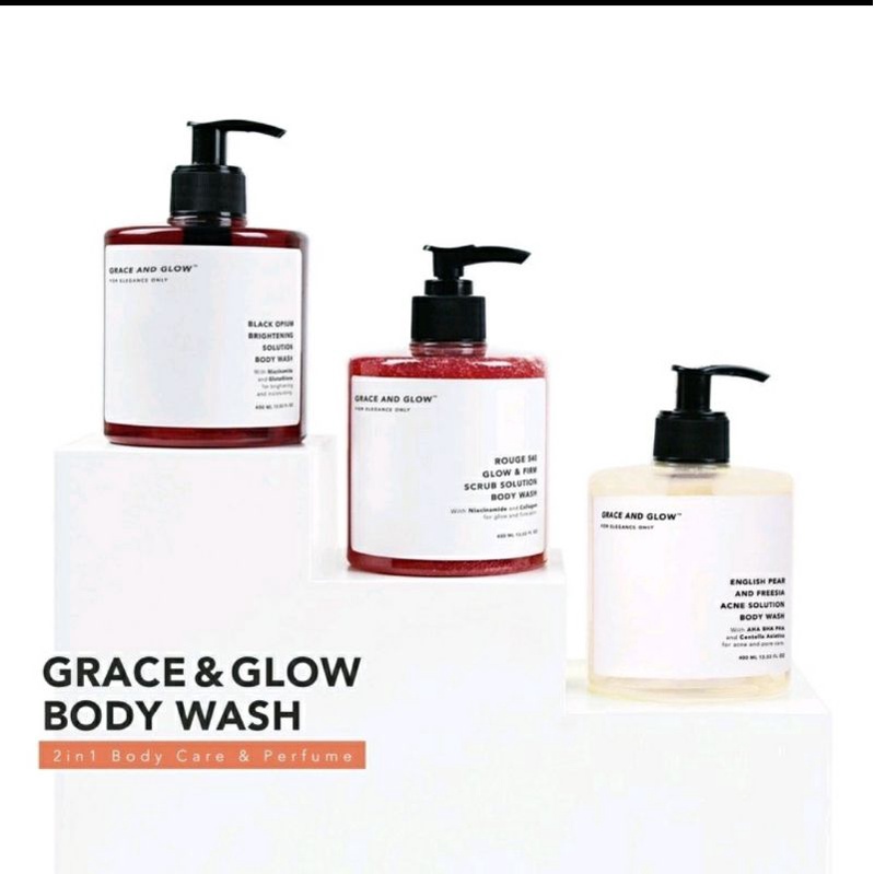 SABUN MANDI GRACE AND GLOW / GRACE AND GLOW BODYWASH / BODYWASH BLACK OPIUM / GRACE AND GLOW