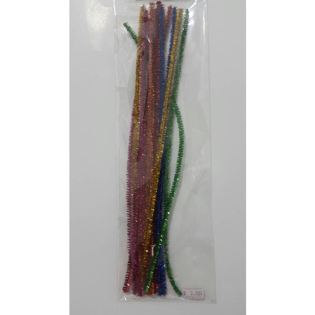 Bulu mersi / kawat bulu / pipe cleaner per lusin