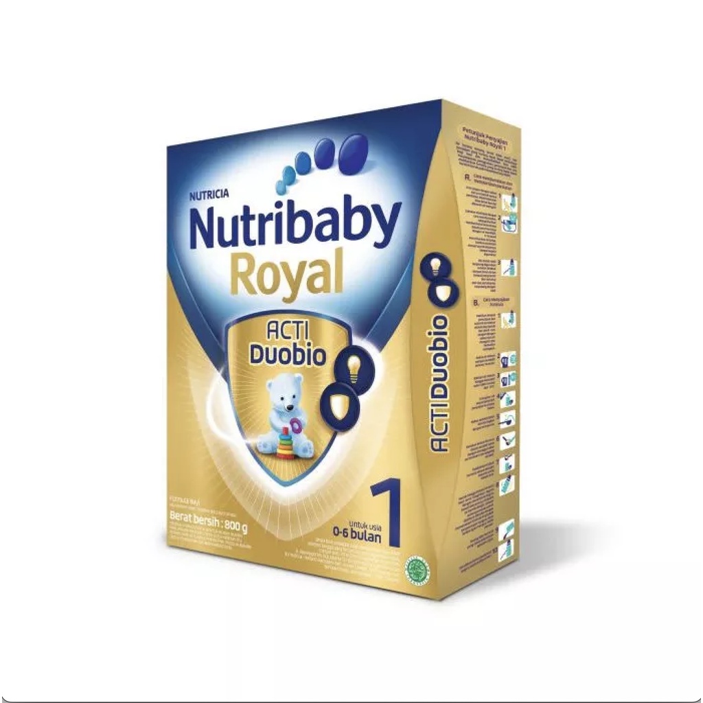 Nutrilon Nutribaby Royal 1 Susu Box Formula Bayi 0 - 6 Bulan 400gr