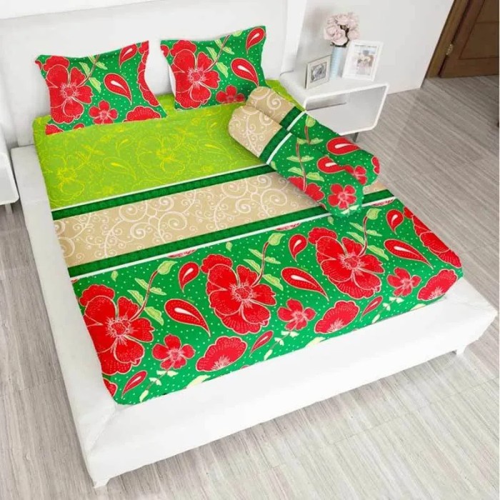 Sprei Sprei ILLUSIONS 3D King 180x200 Motif Pilihan - LAFFIIN(H4P8) BEST SELLER Sprei Set Sprei Wate