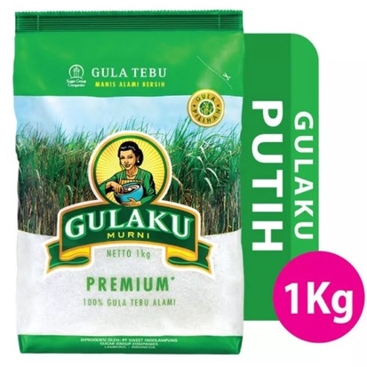 

Gula Pasir Kemasan Gulaku 1 kg