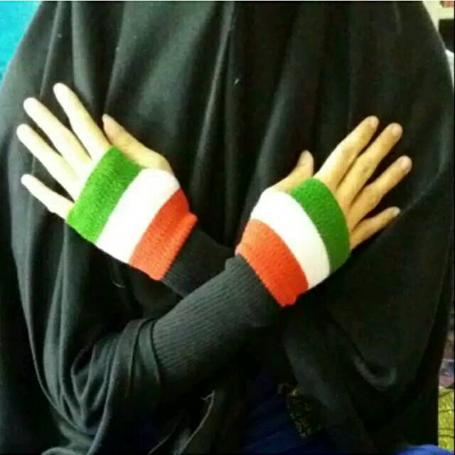 [HUSNA HIJAB] Handsock Rajut Palestine isi 1 Lusin (12pcs) Grosir Hensok Palestina