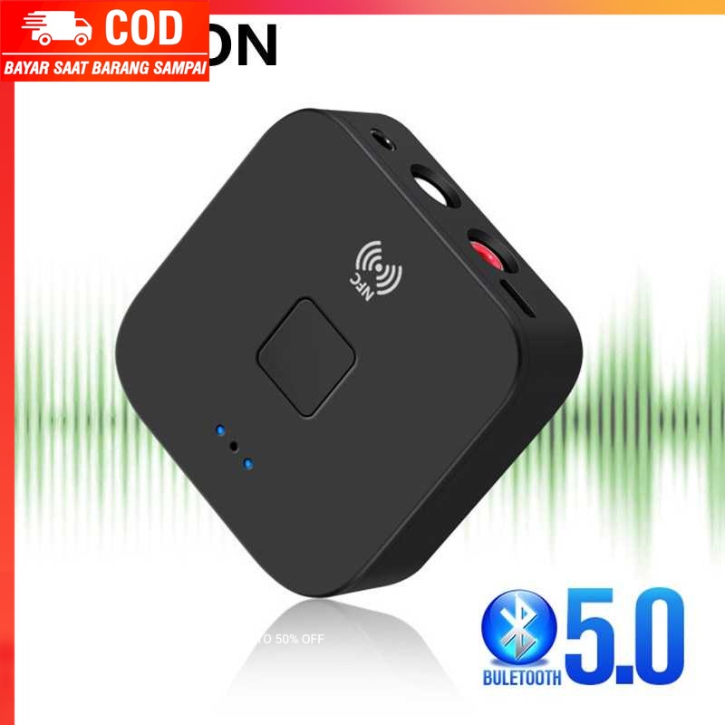 (100% BARANG ORI) VIKEFON Music NFC Bluetooth Receiver 5.0 - BLS-B11