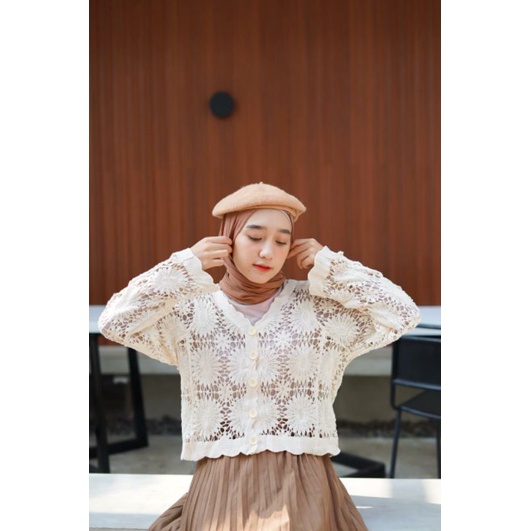 ALEXERA VEST- RAJUT WANITA/BAJU KOREA/MURAH/BISA COD