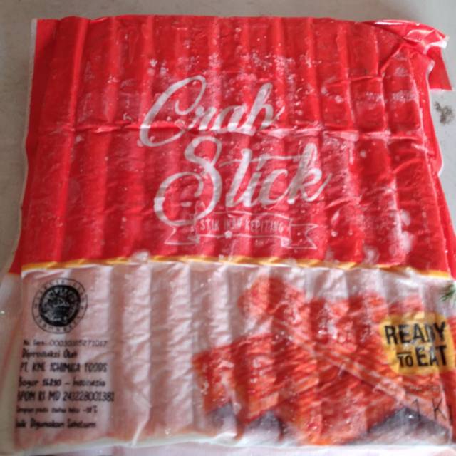 

Crab stick frozen foods 1 kg daging kepiting stick