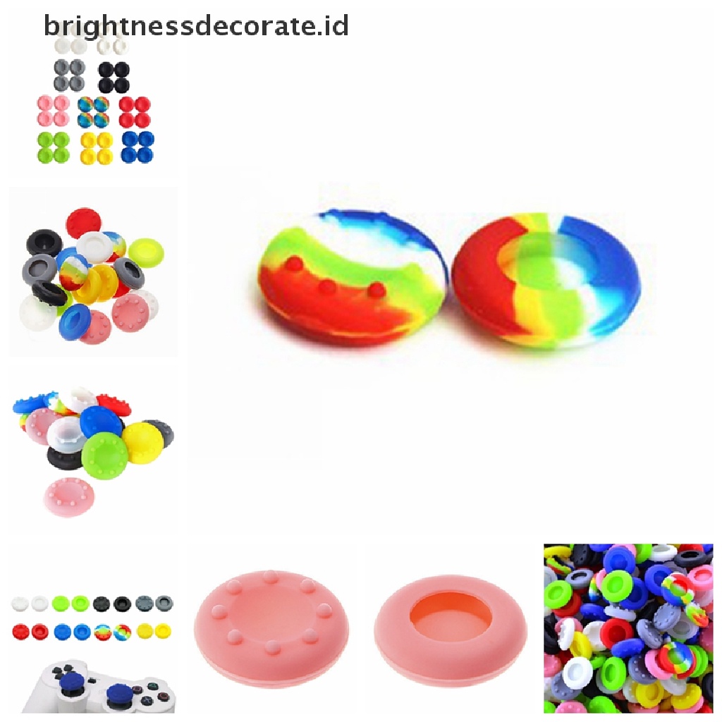 [birth] 10 pcs Silicone Joystick Thumb Stick Grips Cap Case for PS3 PS4 Xbox One/360 [ID]