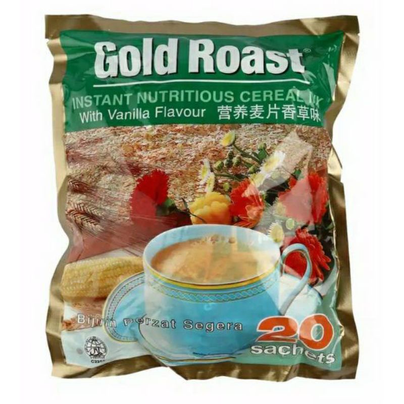 GOLD ROAST INSTAN CEREAL VANILLA FLAVOUR 600gr