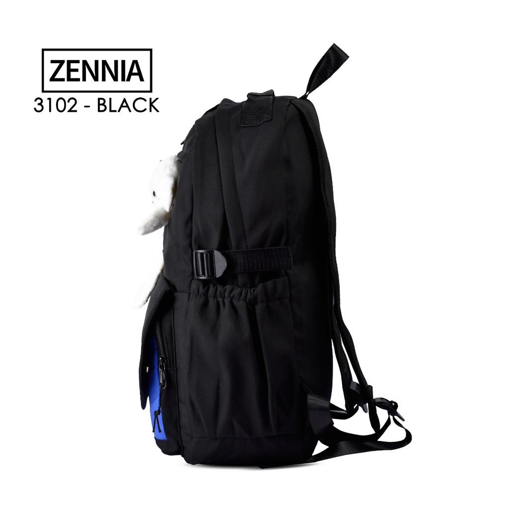 Tas Ransel Sekolah Wanita Zennia 3102 Tas Fashion Boneka Tas Perempuan