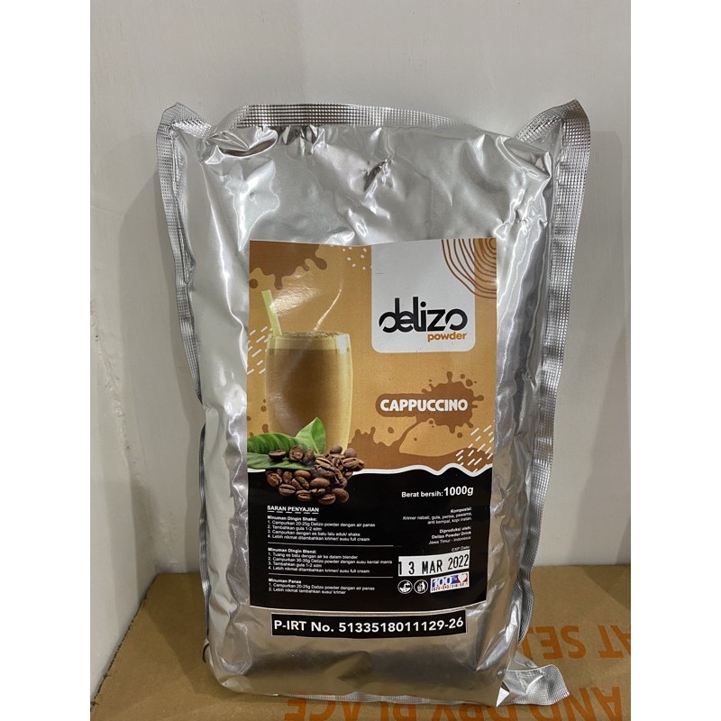 

Delizo Powder Cappucino 1Kg