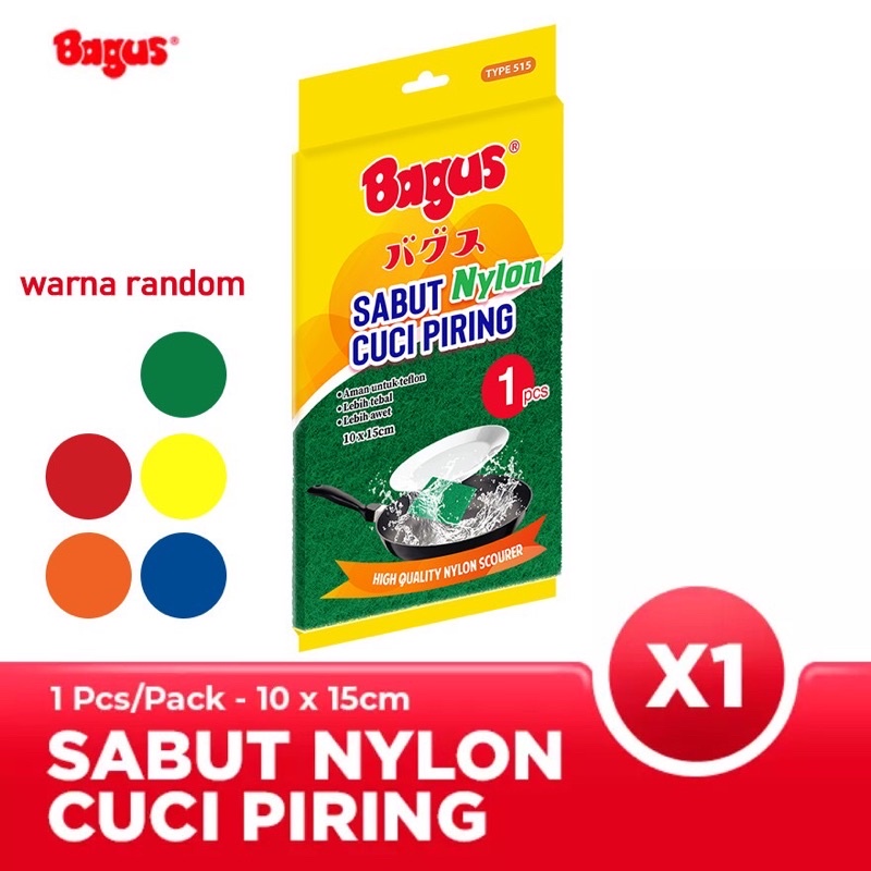 Asianmart Bagus Sabut Nylon Cuci Piring (515)
