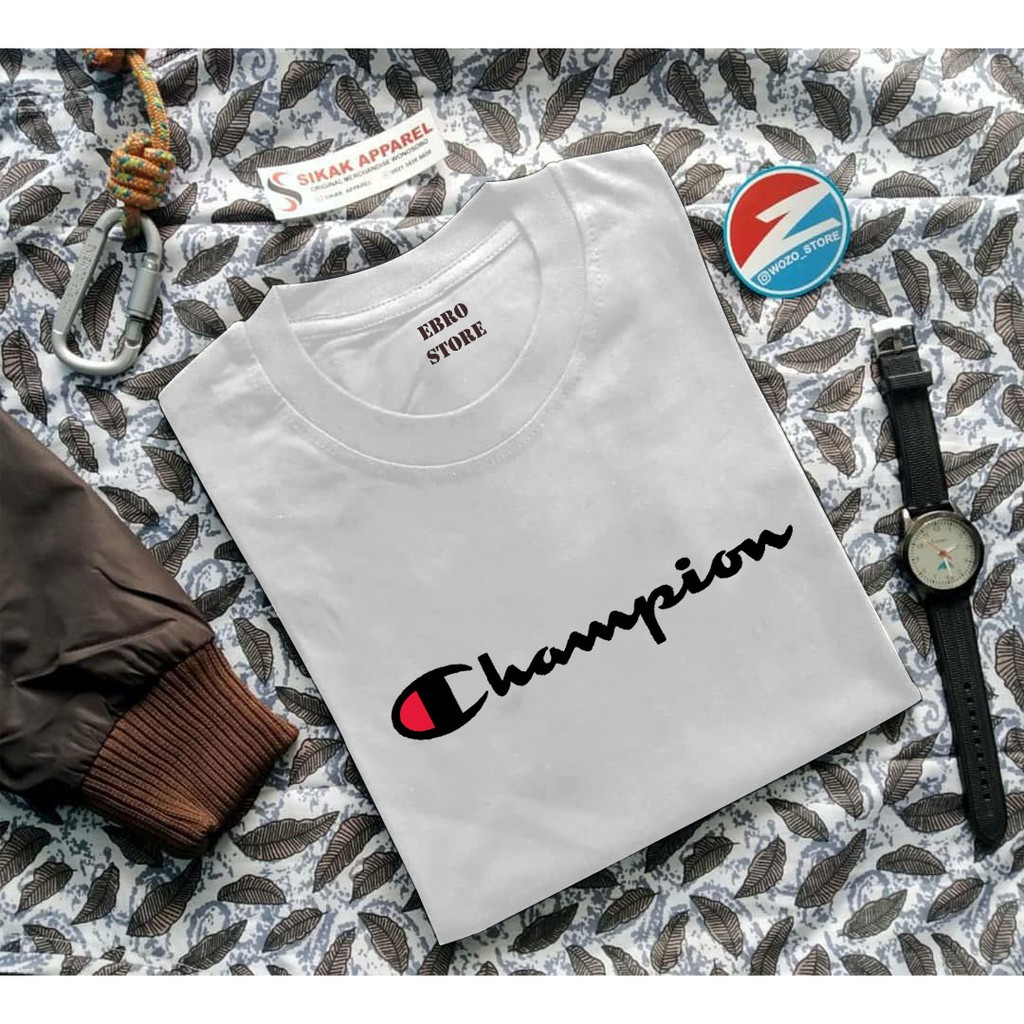 KAOS CHAMPIONS/KAOS MOTIF CHAMPIONS/ KAOS PRIA WANITA/ KAOS DISTRO