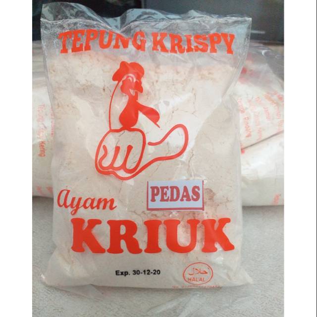 

Tepung krispy ayam kriuk rasa pedas khas jombang jawa timur beli 5 gratis 1