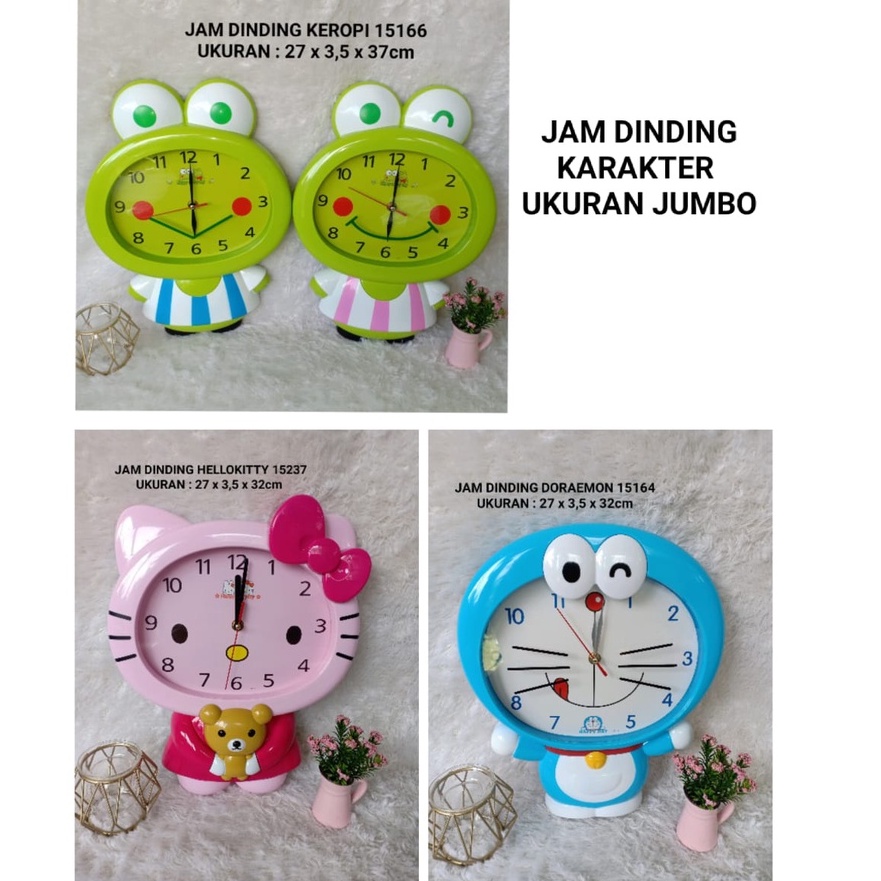 JAM DINDING HELLOKITTY / JAM DINDING DORAEMON / JAM DINDING KEROPI / JAM DORAEMON / JAM HELLOKITTY /