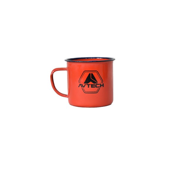 Avtech Enamel 02 / gelas camping / mug / cangkir / gelas stainless / gelas gunung / gelas avtech