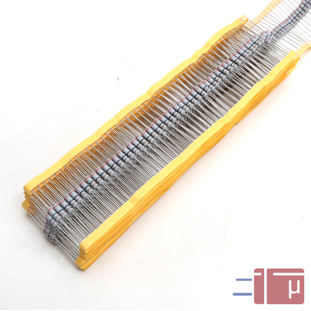 x10 Resistor 39R 39 Ohm 1W Metal Oxide 5% Taiwan Kaki Tembaga