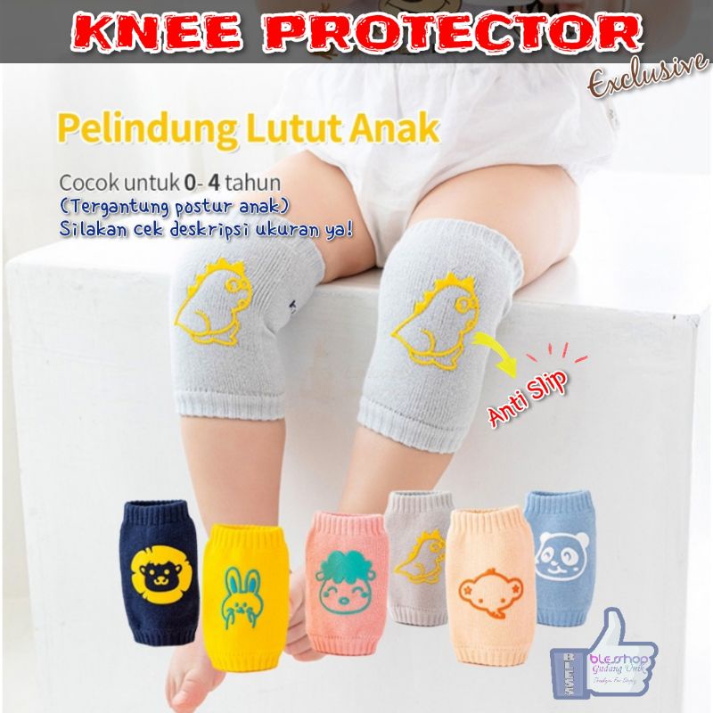 BLESSHOP Pelindung Lutut Anak Deker Balita Knee Protector