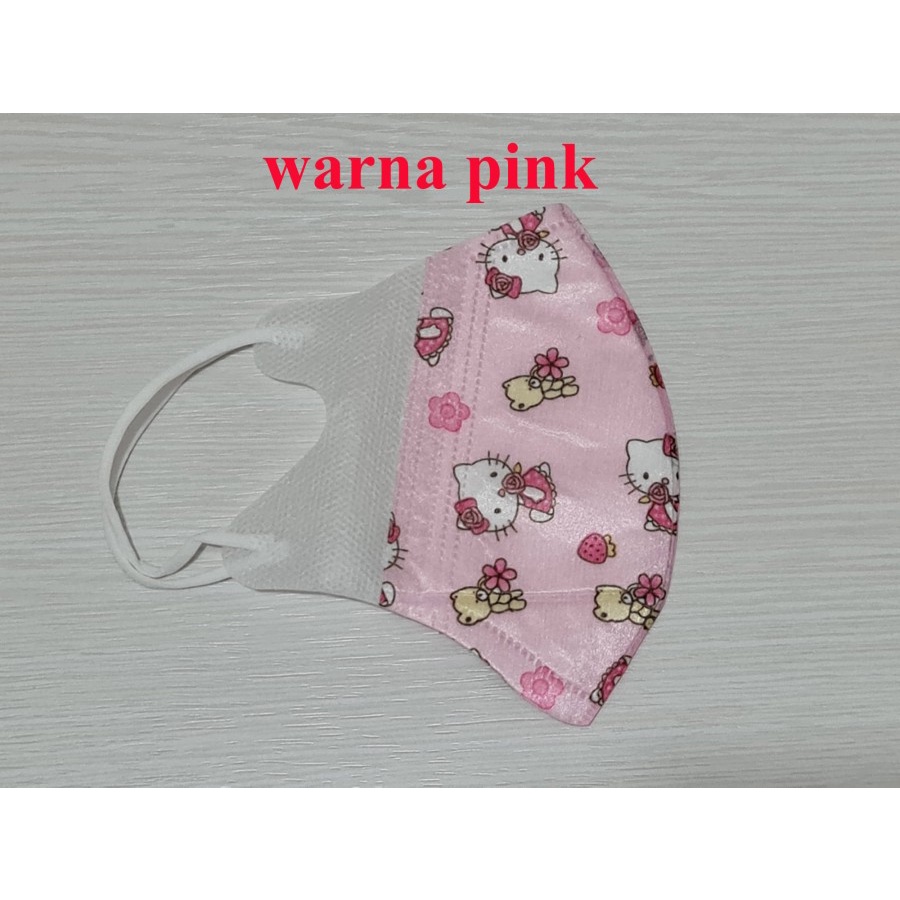 Masker Duckbill Anak Masker kids Anak Duck Bill Disposable karakter