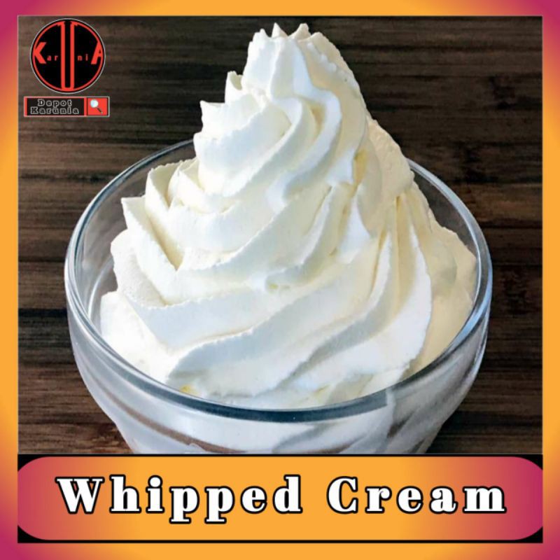 Bubuk Whipped Cream Whipping Cream Untuk Toping Minuman