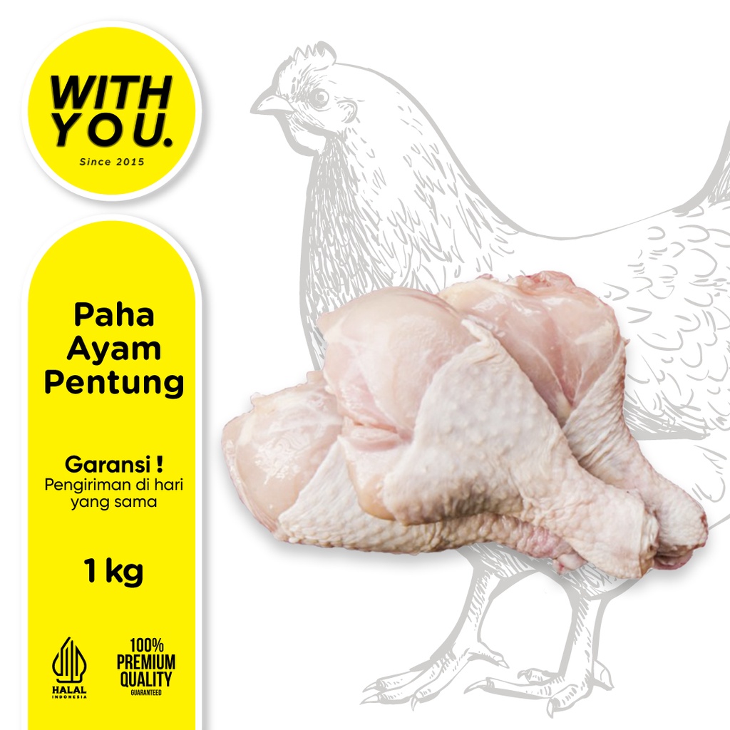 

Paha Ayam Pentung Drum Stick Bersih Premium 1000gr 1 kg