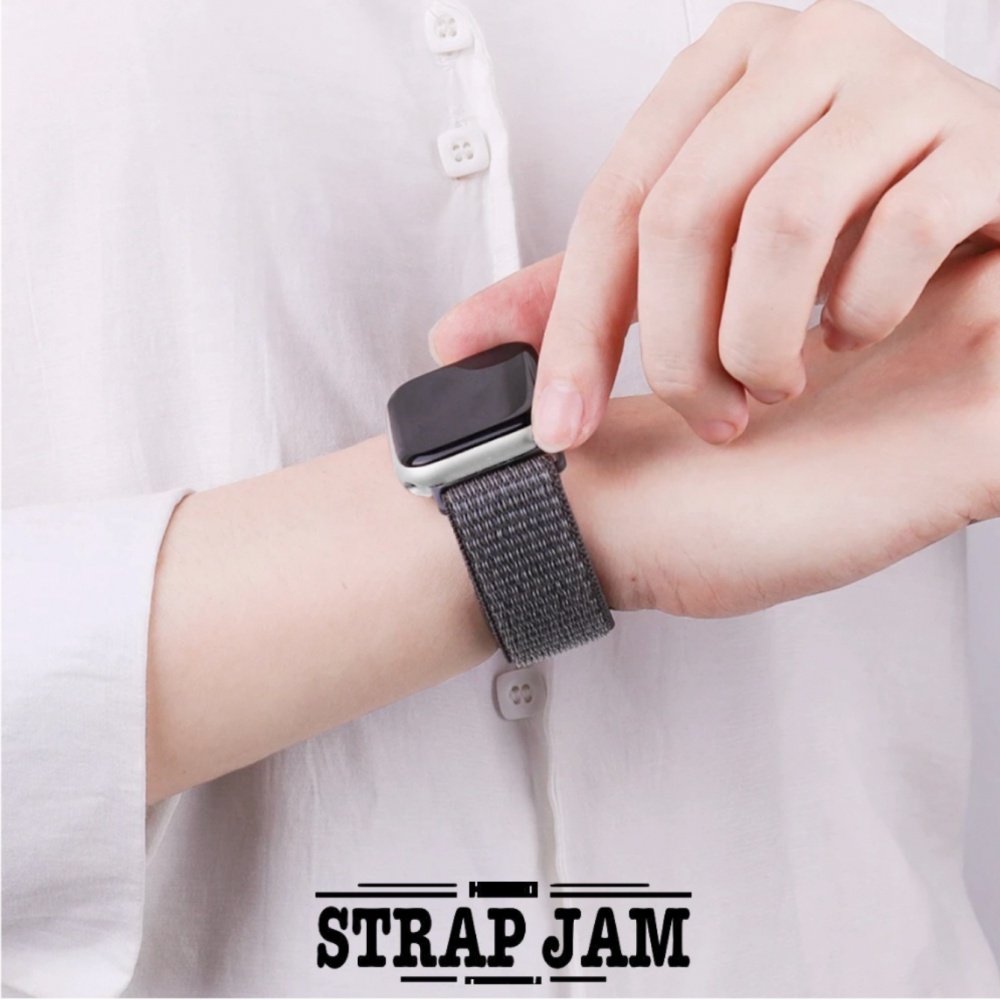 Strap Apple Watch 38mm 40mm 41mm - Tali Jam Tangan Sport Loop Nilon