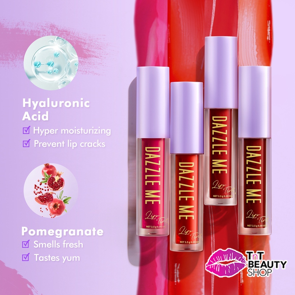 DAZZLE ME Ink-Licious Lip Tint | Mattedorable Long Lasting Hyper Moisturizing Lip Stain [BPOM] TnT Beauty SHop | TnTBeauty-1