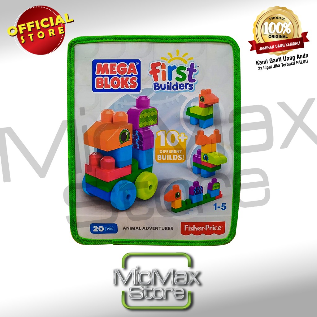 Mega Bloks Megabloks First Builders Animal Adventures CNH10