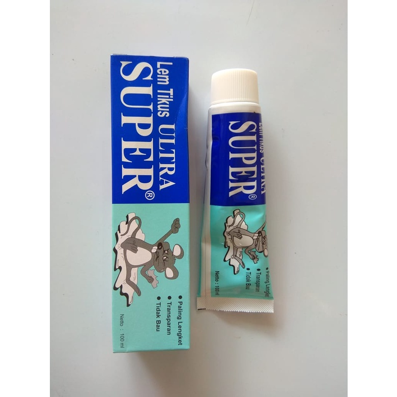 PROMO !!! Lem Tikus ULTRA SUPER 100 ML TUBE