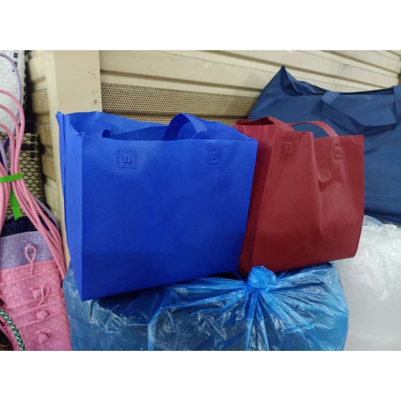 tas kain spunbond buat nasi box kotak 22 isi 12 pcs