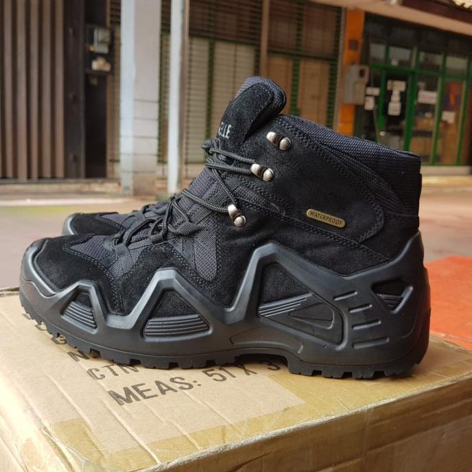 Wow Sepatu Tactical M6 Merlle Hitam Impor/Spatu Bot Bagus