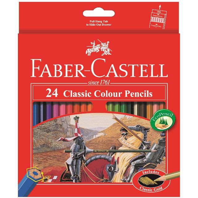 

Faber-Castell Classic Colour Pencils 24 L ( 115854 )