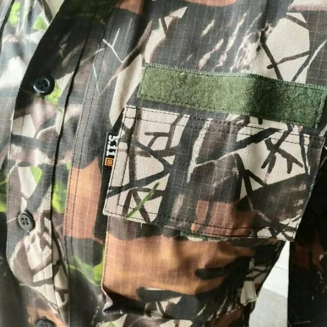 Kemeja camo perbakin/kemeja berburu tactical/kemeja hunting/baju camo perbakin/moassyoak