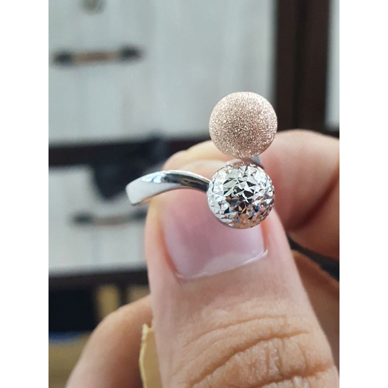 cincin emas bola dof kombinasi