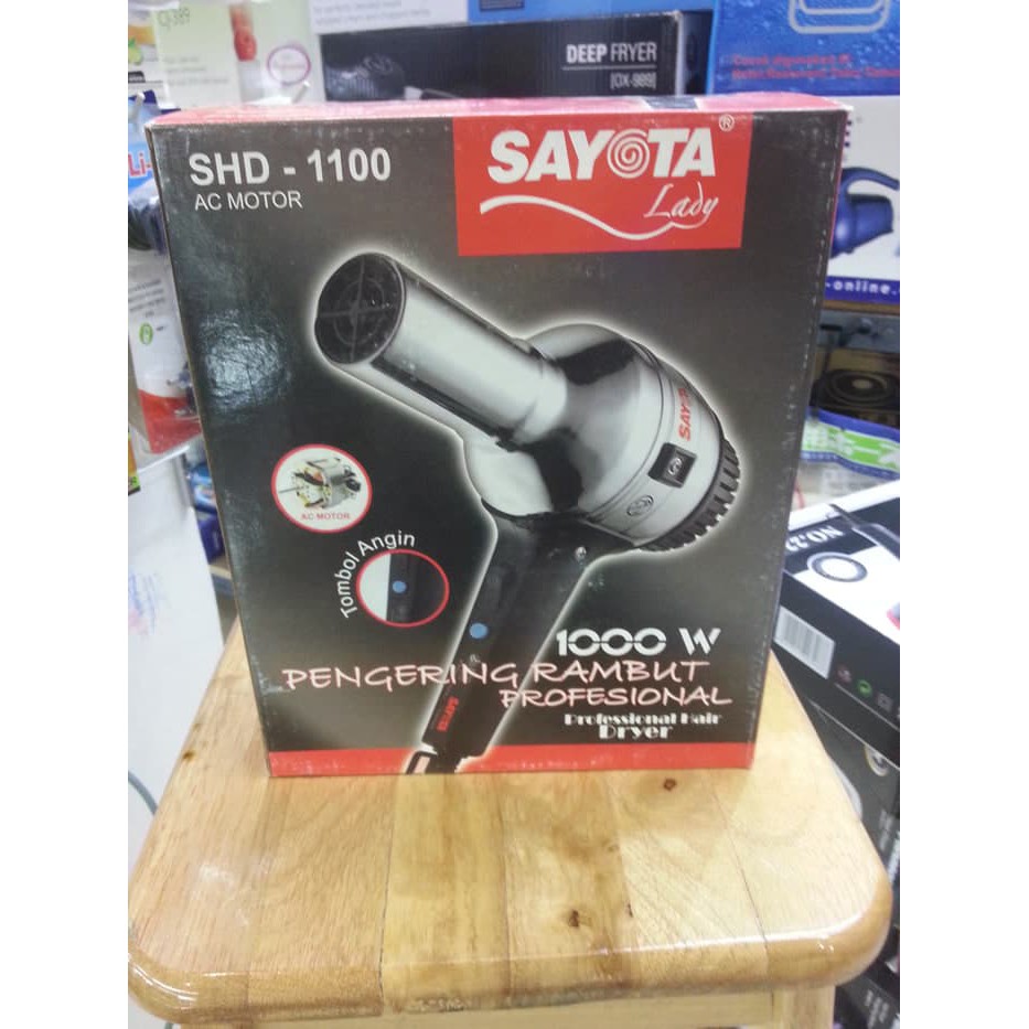 promo SAYOTA LADY HAIR DRYER SHD-1100 1100 WATT PENGERING RAMBUT
