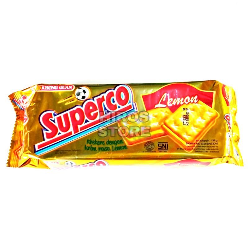 

Biskuit Superco Lemon 138gr