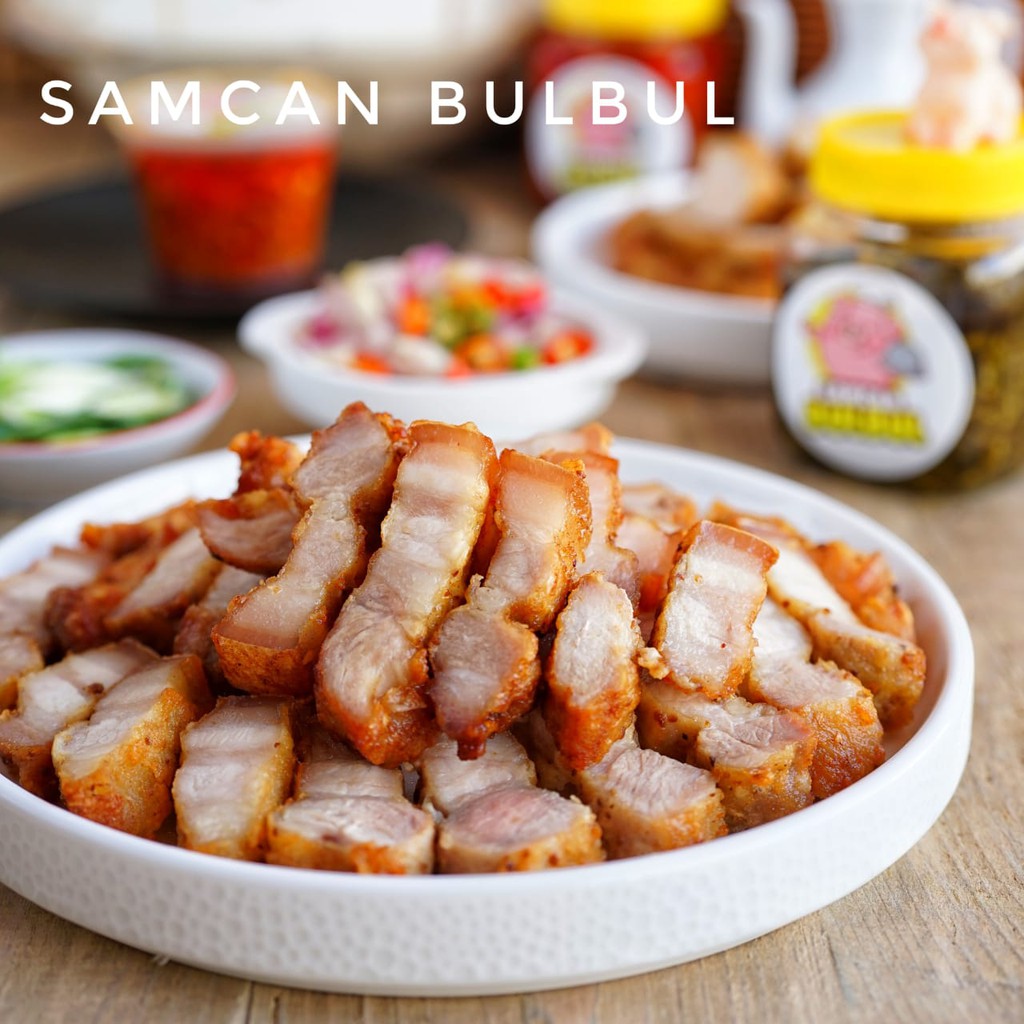 

Babi Samcan Goreng - Sambal Matah - Premum Pork
