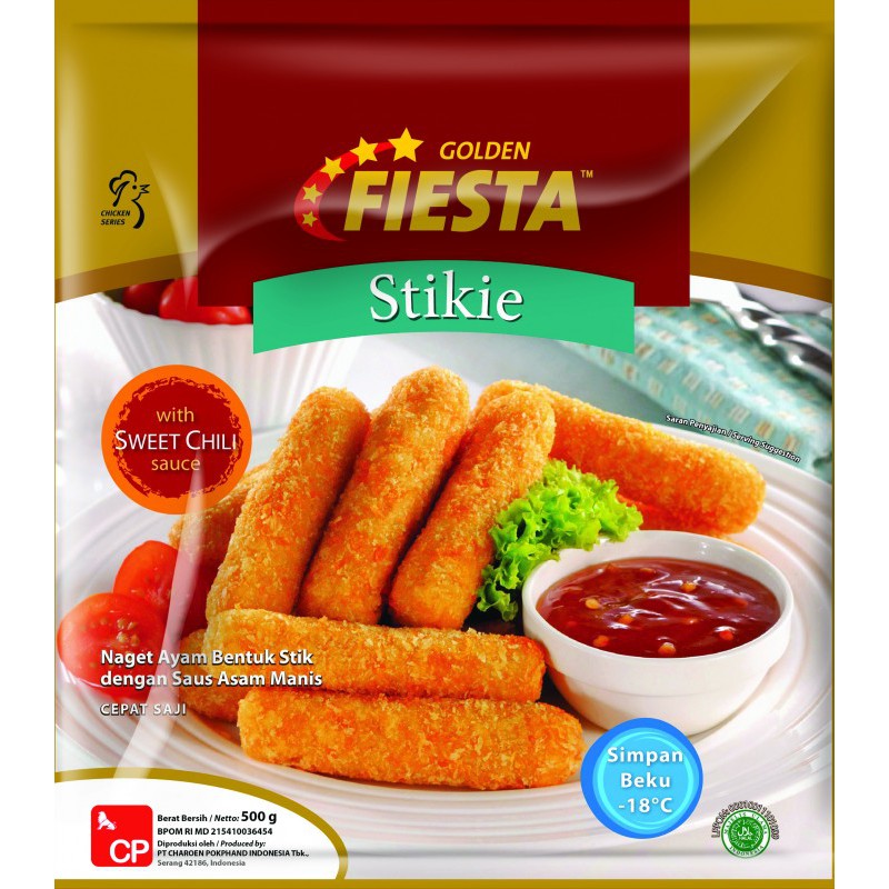 

GOLDEN FIESTA STIKIE SWEET CHILI / STIK DENGAN SAUS MANIS PEDAS