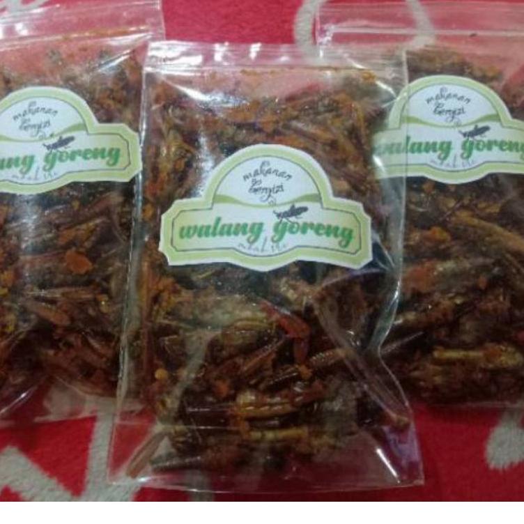 

Pasti Murah Belalang - Walang Goreng Kriuk Kemasan Ekonomis 50 Gram ➻➫ ↕ 48VV