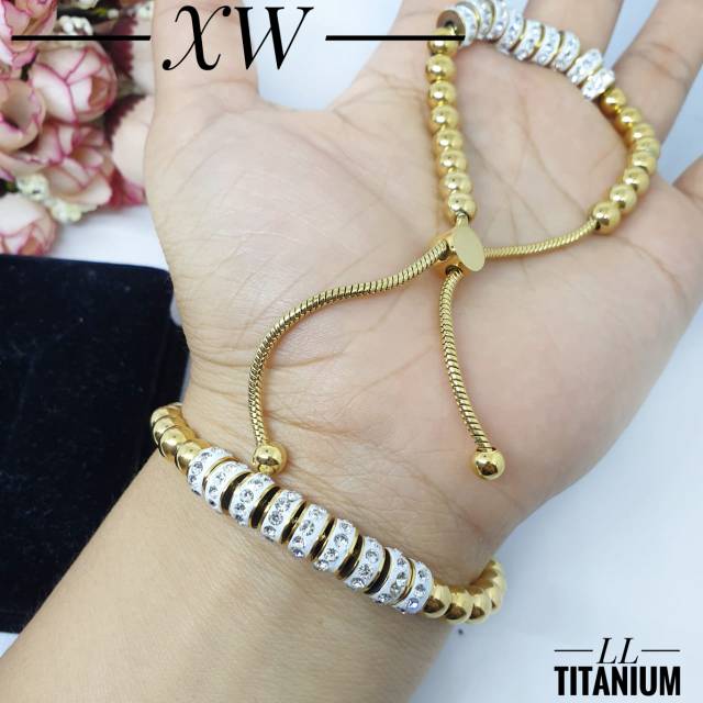 Gelang serut titanium G01078