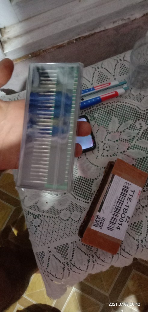 30 Set Mata Bor Ukir / Mini Drill Carving Tools Kayu, Besi Kaca Cincin Piring Arkilik Dll