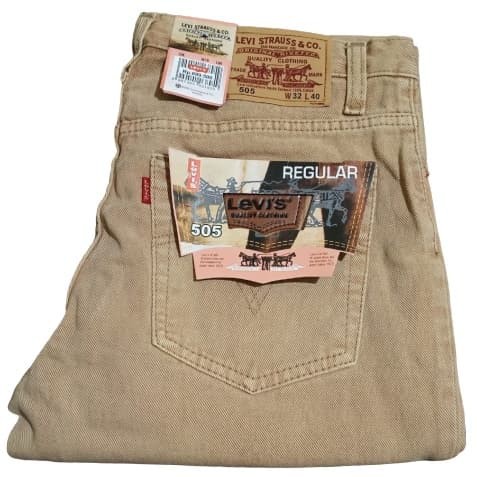 ( COD ) CELANA PANJANG JEANS PRIA REGULER KREM CREAM JEANS PRIA STANDAR JEANS PRIA