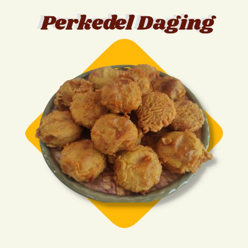 

HOMEMADE Perkedel Daging isi 8 pcs