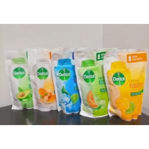 ^ KYRA ^ DETTOL Sabun Mandi Cair Body Wash Sabun Anti Bakteri - Kemasan Pouch Refill - Netto 410 gr