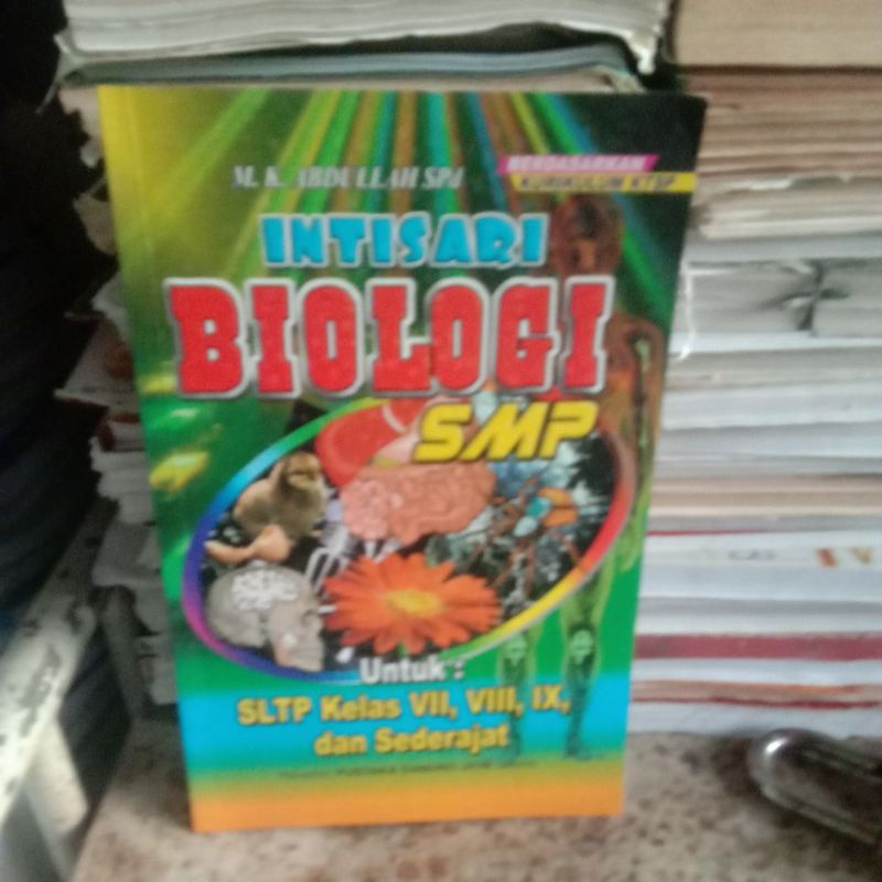 buku intisari biologi smp kls 7,8,9 dan sederajat
