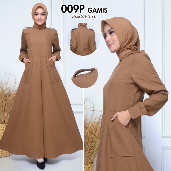 PREMIUM GAMIS PEMDA SERAGAM DINAS PEMDA GAMIS MUSLIMAH BAJU KANTOR PEMDA