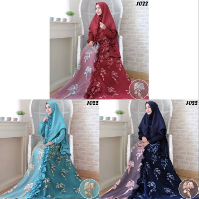 Gamis tile bordir
